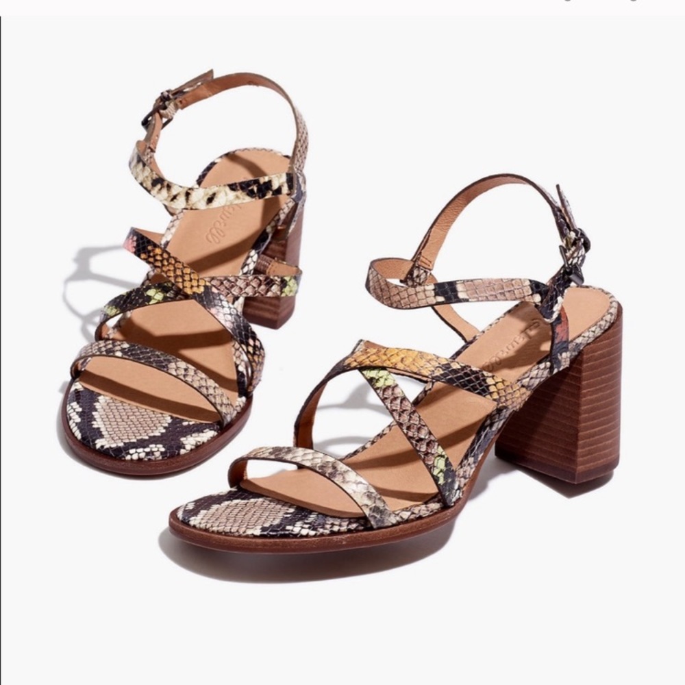 NIB MADEWELL Edie sandals